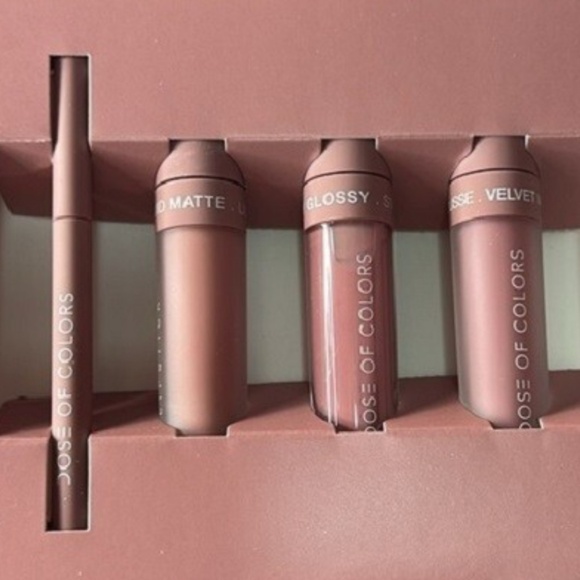 Make up forever Other - Dose of Colors Stone Lip Set 4 Piece Lip Collection, NEW in Box Limited Edition
